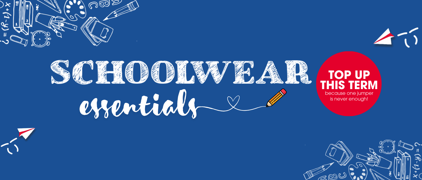 Top up this term with MacGregor Schoolwear - becase one jumper is never enough!