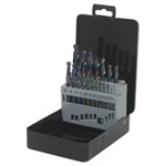 Drill Set 19pc Bit HSS Titanium S0868 Sealey