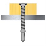 Roofing Screw Timb/Steel LD 5.5x80mm (Box100)