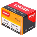 Woodscrew PZ1 3x12mm (Box 200) 30012SOLOC