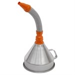 Funnel Metal c/w Flexi Spout 200mm FM20F Sealey