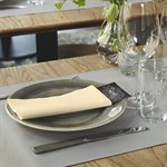 Napkin Cream Dinner Linstyle 8 Fold 478185
