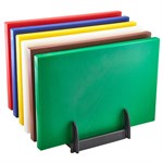 Chop Board 6pce Set c/w Plast Rack & Chart 7458