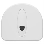 Dispenser Toilet Roll Jumbo White BC337W