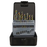 Drill Set 19pc Bit HSS Titanium S0868 Sealey