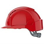 Safety Helmet Red Vented EVOLite JSP