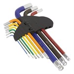Hex Key Set Long 9pc 1.5-10mm AK7190 Sealey