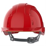 Safety Helmet Red Vented EVOLite JSP