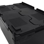 Container Hinged Lid Plastic 80Ltr Exporta