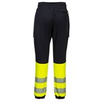Trouser Jogger Small Black/Yellow Flexi KX341
