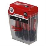 Screwdriver Bit PZ2 50mm x10 CD Mil 4932472050