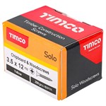 Woodscrew PZ2 3.5x12mm (Box 200) 35012SOLOC