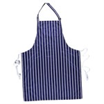 Apron One Size W/Proof Navy/White Stripe S849