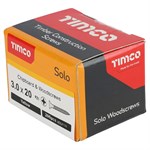 Woodscrew PZ1 3x20mm (Box 200) 30020SOLOC