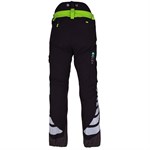 Chainsaw Trouser Type A Small Lime/Black AT4010