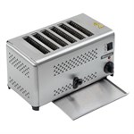 Toaster Electric C/Top 6-Slot S/S 240v Blizzard