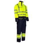 Coverall 5909 Winter 3XL Yellow/Navy Bjordal
