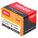 Woodscrew PZ1 3x17mm (Box 200) 30017SOLOC