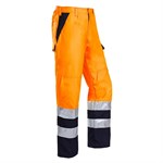 Trouser Arc UK 30R (44R) Org/Navy Hi-Vis Bakki