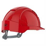 Safety Helmet Red Vented EVOLite JSP