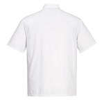 Chefs Jacket Stud XSmall S/Sleeve White C733/HO10
