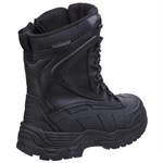 Boot AS440 Sz6 Sfty W/P Comp Side Zip Black SRA