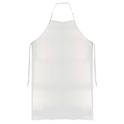 Apron PVC White 48