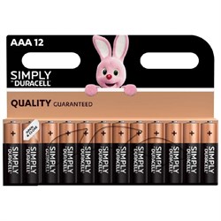 Battery AAA (Pkt12) S5939  Duracell