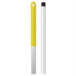 Hygiene Handle 125cm Yellow Alu 103132-Yellow
