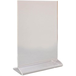 Menu Holder Perspex A5 Vertical 3423 Beaumont