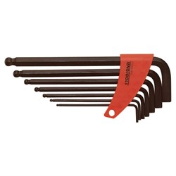 Hex Key Set Short 2.5- 10mm Ball End 1475 Teng