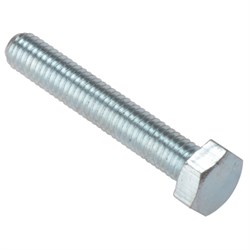 Hex Set Screw HT BZP M10x 100mm (Bag of 10)