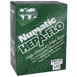 Vacuum Bag Hepaflo (10) B/Pack 130 Type NVM-1AH