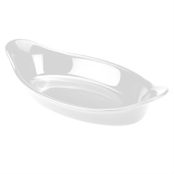 Dish Oval Eared 22cm 8.75