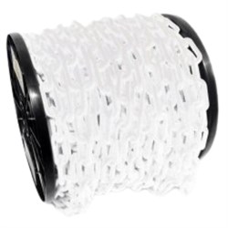 Chain Plastic 6x50mm Wht (Sold Per Mtr) PC6WER