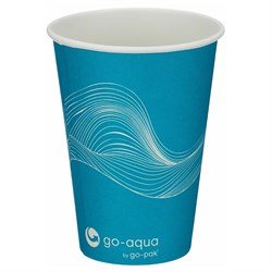 Cup 7oz Go Aqua Paper (1000) D01107 Vend/Water