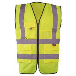 Espro ES71114 Eco Hi-Vis Zipped Waistcoat