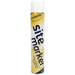 Paint Spray Site Marker 750ml White PVSMW7A