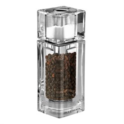 Salt & Pepper Cube Combi Mill Clear 145mm H33506P