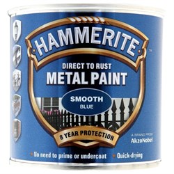 Metal Paint Smooth Blue 750ml 5092826 Hammerite
