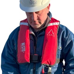 Lifejacket A37 Red 180N c/w Light Aspli HS