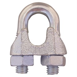 Wire Rope Grip 5mm 39-052 BZP CD09005 Pkt4