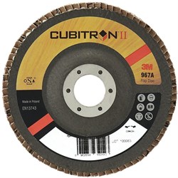 Flap Disc Cubitron 967A 125 x 22mm 40G 65054 3M