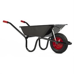 Wheelbarrow 85Ltr Pneu Black 9004 Chillington