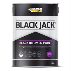 Paint Black Bitumen 5Ltr 486939 Sika