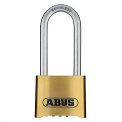 Padlock Combi 50mm Brass 4Digit 180IB/50HB63 C
