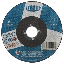 Disc Cutting Metal 125 x 2.5mm 223022 Tyrolit