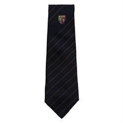 Fortrose Academy Tie Woven Navy