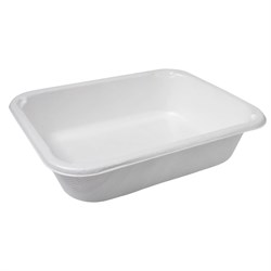 Tray Moulded Fibre (500) 16oz/ 500ml T500BNW