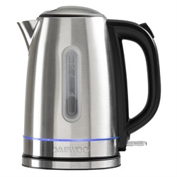Kettle Electric 1.7Ltr Stainless Steel Daewoo